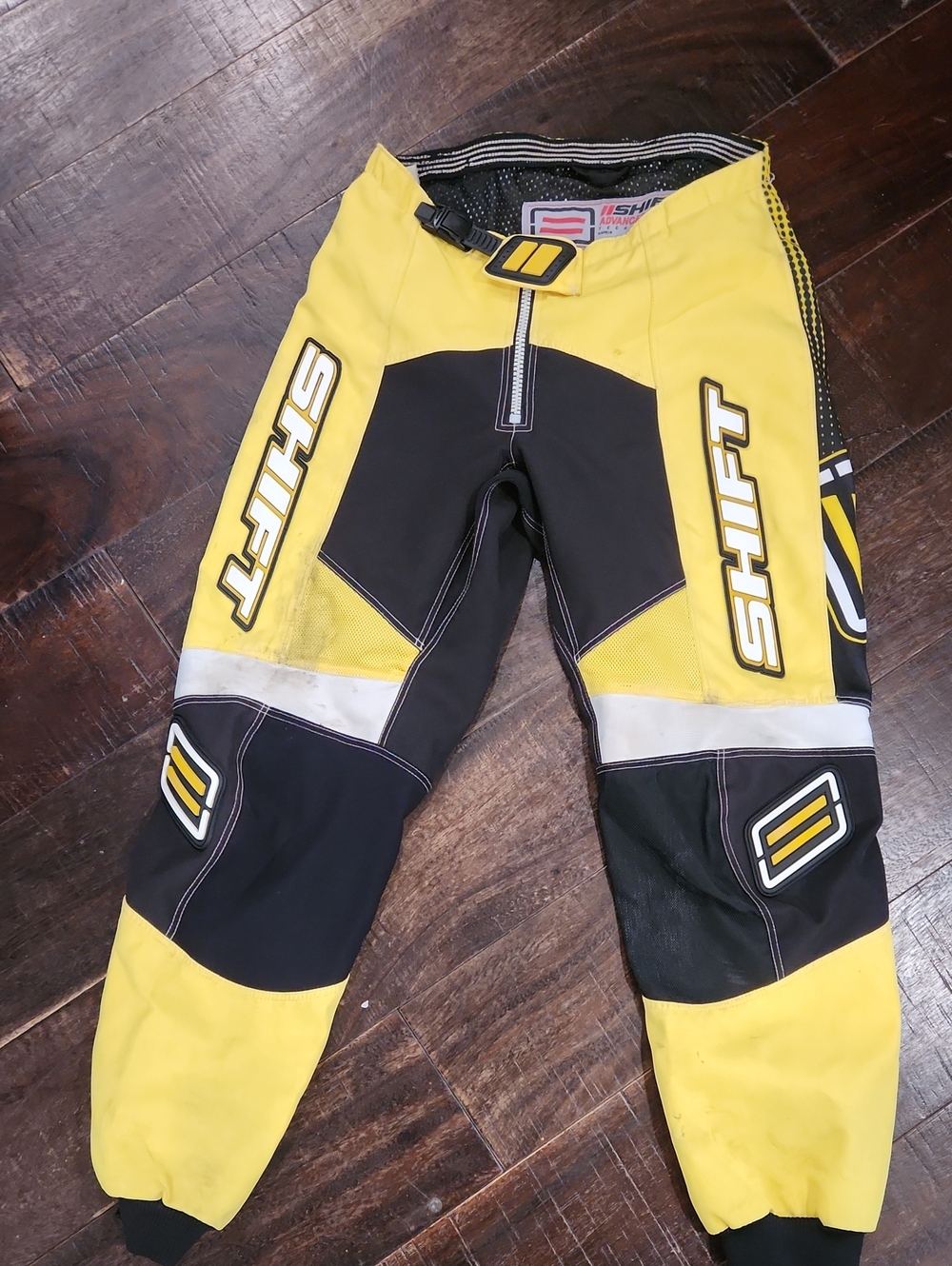 Shift Racing Yellow & Black Motocross Pants